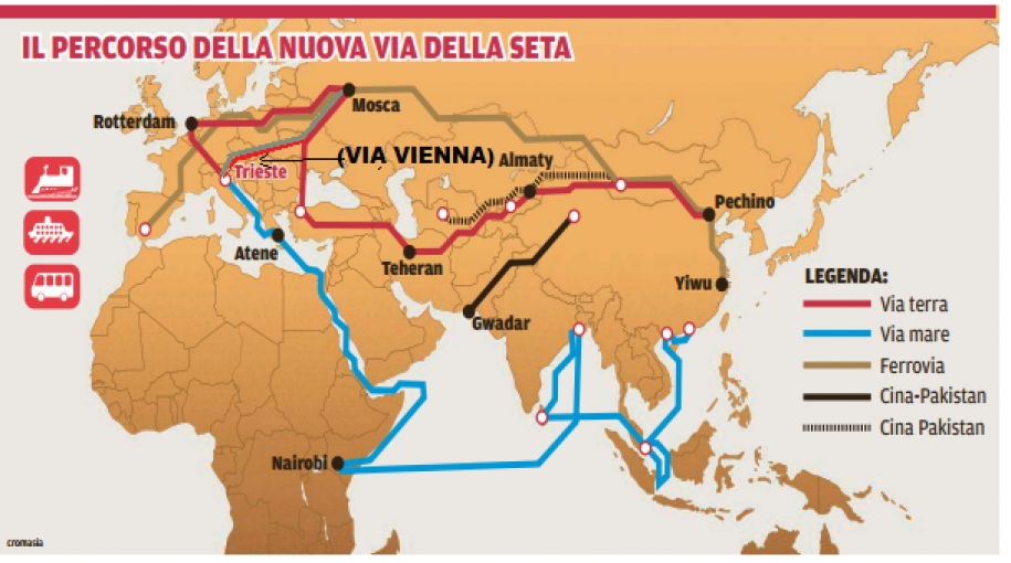 Internazionalizzazione, prendere la via della seta o partire da un luogo