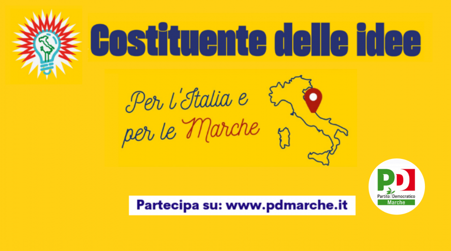 Pd Marche. Gostoli: a settembre parte la costituente delle idee